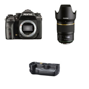 Pentax K-1 Mark II DSLR Camera with 50mm Lens and Battery Grip Kit