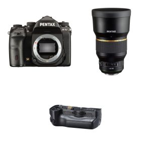 Pentax K-1 Mark II DSLR Camera with 85mm Lens and Battery Grip Kit