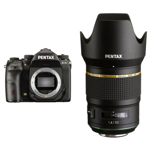 Pentax K-1 Mark II DSLR Camera with HD FA 50mm f/1.4 SDM AW Lens Kit