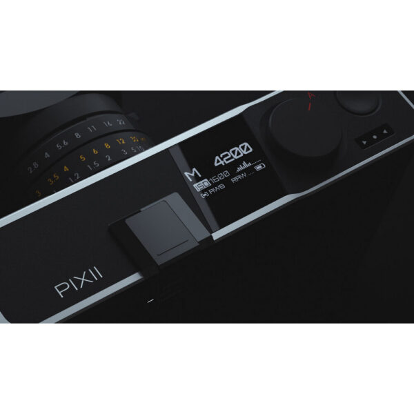 Pixii A2572+ Rangefinder Camera (32GB, Matte Black) view 3