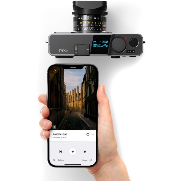 Pixii Max Digital Rangefinder Camera (128GB, Matte Black) view 7