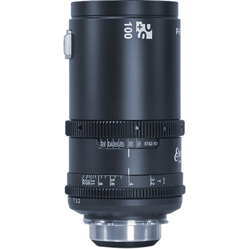 P+S TECHNIK EVOLUTION 2x 100mm T3.2 S35 Prime Lens (PL Mount, Feet) view 2