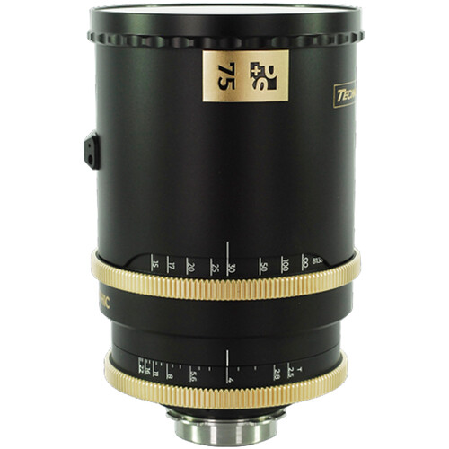 P+S TECHNIK TECHNOVISION 1.5x 75mm T2.5 Full Frame Prime Lens (PL Mount, Feet)