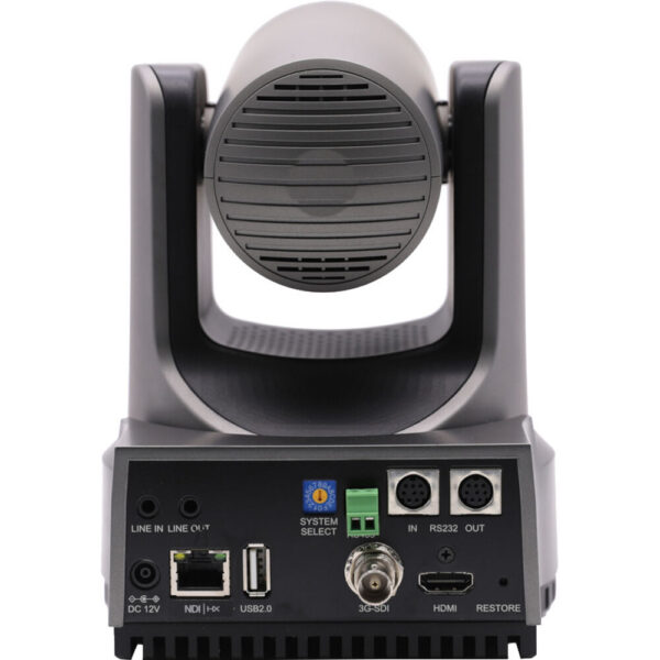 PTZOptics Move 4K SDI/HDMI/USB/IP PTZ Camera with 20x Optical Zoom (Gray) view 5