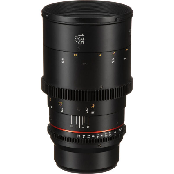 Rokinon 135mm T2.2 DSX High-Speed Cine Lens (MFT Mount) view 4