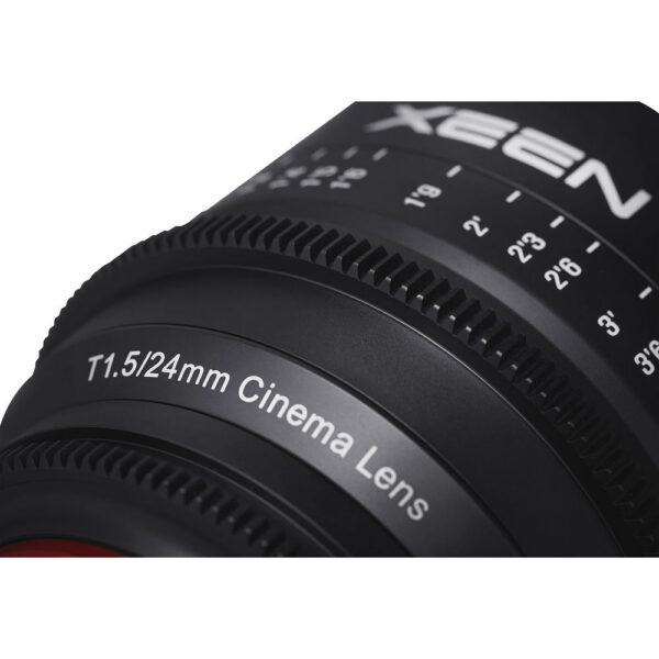 Rokinon Xeen 24mm T1.5 Lens for PL Mount view 4