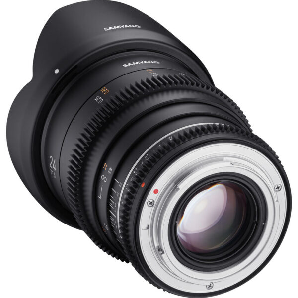 Samyang 24mm T1.5 VDSLR MK2 Cine Lens (MFT Mount) view 4