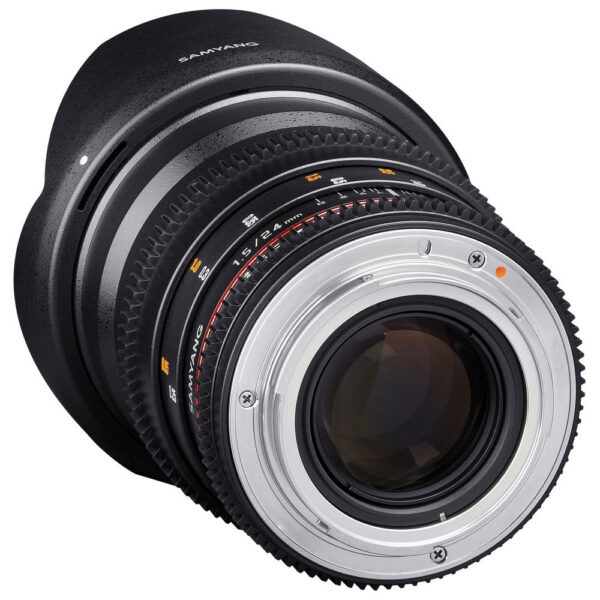Samyang 24mm T1.5 VDSLRII Cine Lens for Micro Four Thirds Mount view 5