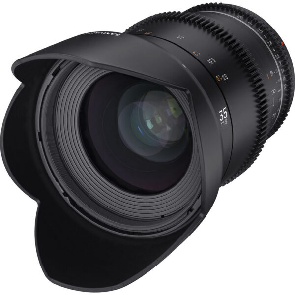 Samyang 35mm T1.5 VDSLR MK2 Cine Lens (EF Mount) view 3