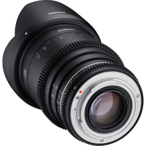 Samyang 35mm T1.5 VDSLR MK2 Cine Lens (EF Mount) view 4