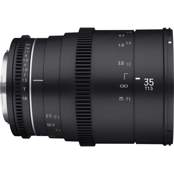 Samyang 35mm T1.5 VDSLR MK2 Cine Lens (MFT Mount) view 5
