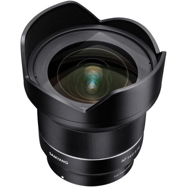 Samyang AF 14mm f/2.8 FE Lens with Lens Station Kit for Sony E view 2