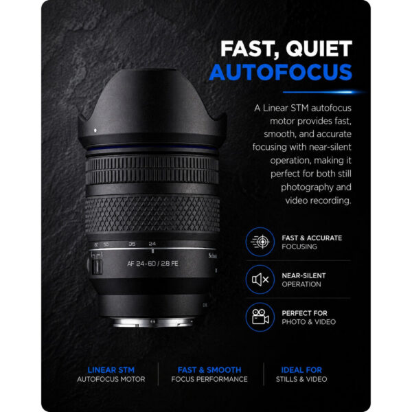 Samyang AF 24-60mm f/2.8 Lens (Sony E) view 3