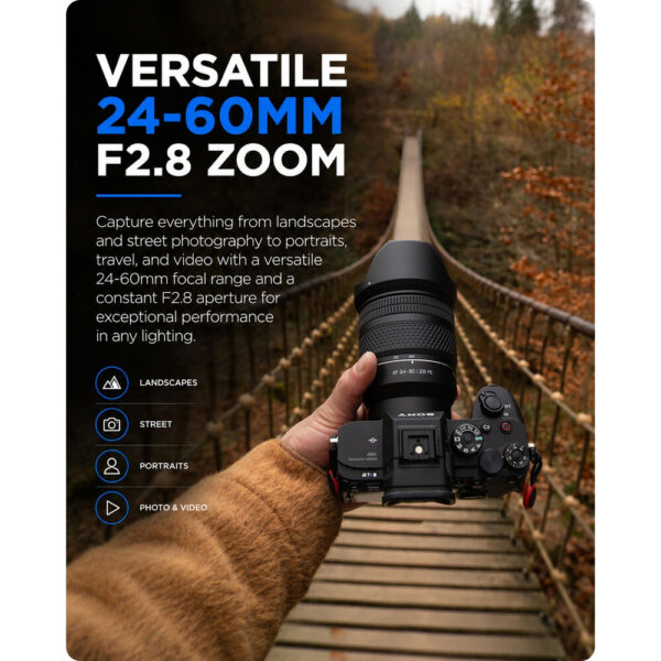 Samyang AF 24-60mm f/2.8 Lens (Sony E) view 7