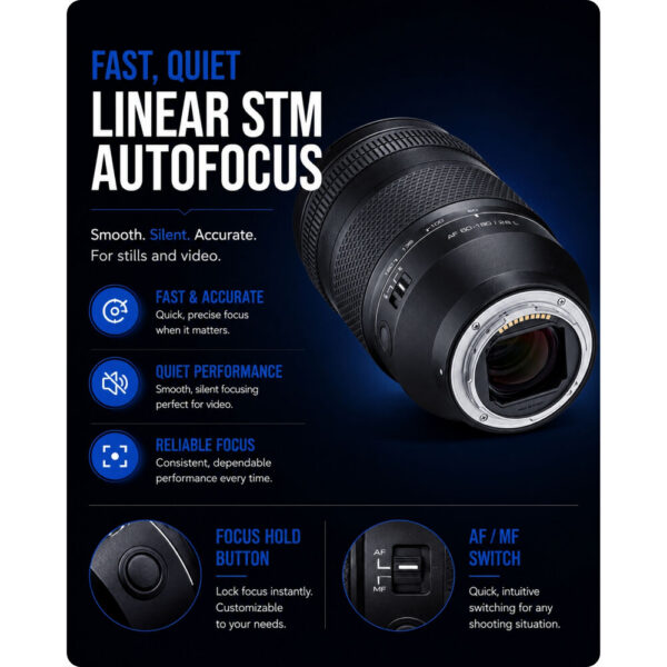 Samyang AF 60-180mm f/2.8 Lens (L-Mount) view 5