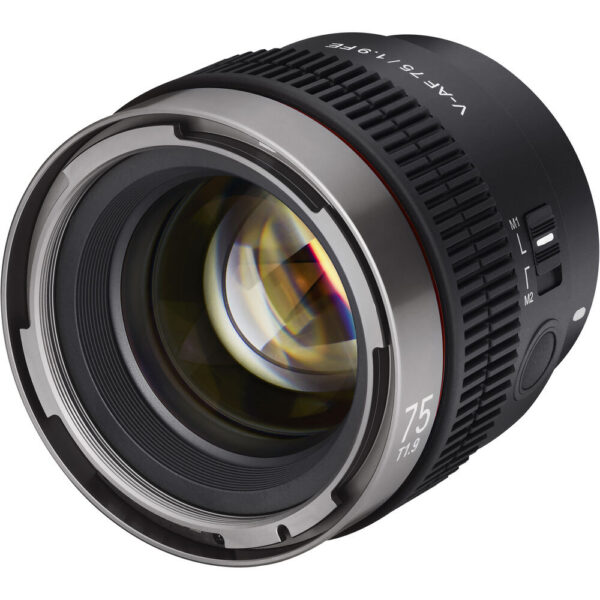 Samyang Cine V-AF 75mm T1.9 FE Lens (Sony E-Mount) view 4