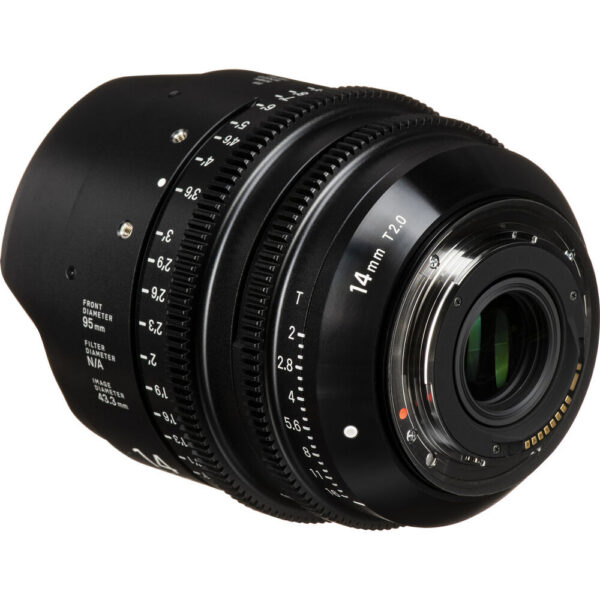 Sigma 14mm T2 FF High-Speed Prime (Canon EF, Feet) view 6