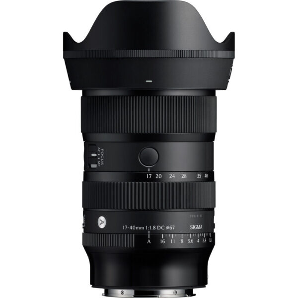 Sigma 17-40mm f/1.8 DC Art Lens (L-Mount)
