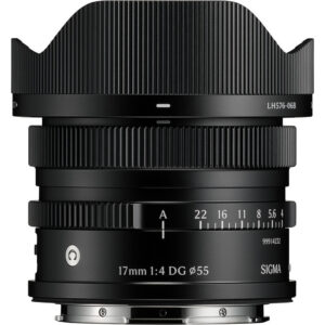 Sigma 17mm f/4 DG Contemporary Lens (L-Mount, Black)