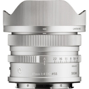 Sigma 17mm f/4 DG Contemporary Lens (L-Mount, Silver)