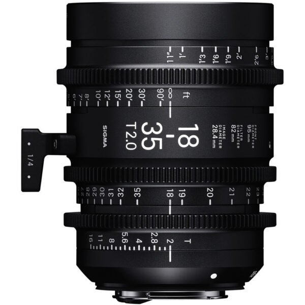 Sigma 18-35mm and 50-100mm Lenses with Case (PL, Feet) view 3