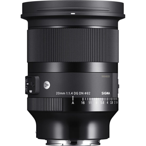 Sigma 20mm f/1.4 DG DN Art Lens for Sony E view 2
