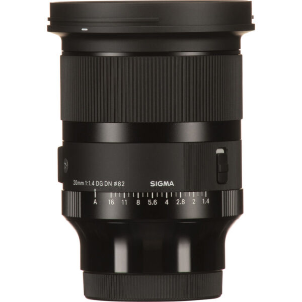 Sigma 20mm f/1.4 DG DN Art Lens for Sony E view 4