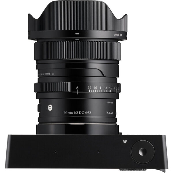 Sigma 20mm f/2 DG Contemporary Lens (L-Mount, Black) view 6