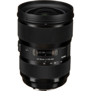 Sigma 24-35mm f/2 DG HSM Art Lens for Canon EF (Refurbished)