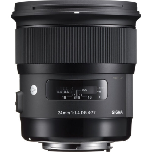 Sigma 24mm f/1.4 DG HSM Art Lens for Nikon F (Refurbished)