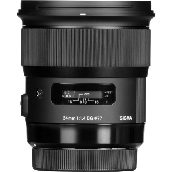 Sigma 24mm f/1.4 DG HSM Art Lens for Nikon F (Refurbished) view 3