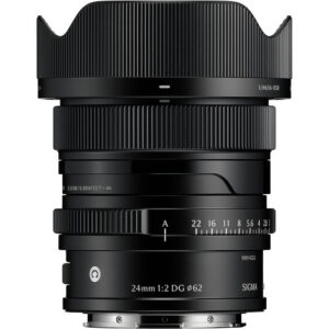 Sigma 24mm f/2 DG Contemporary Lens (L-Mount, Black)
