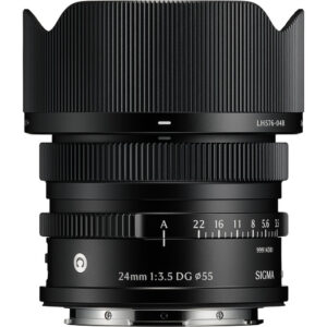 Sigma 24mm f/3.5 DG Contemporary Lens (L-Mount, Black)