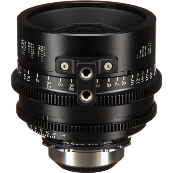 Sigma 24mm T1.5 FF High-Speed Cine Primes with /i Technology (PL Mount, Feet) view 2