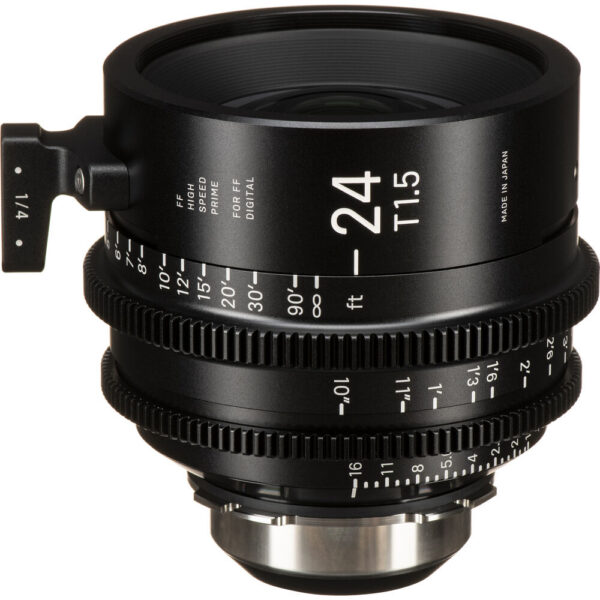 Sigma 24mm T1.5 FF High-Speed Cine Primes with /i Technology (PL Mount, Feet) view 3