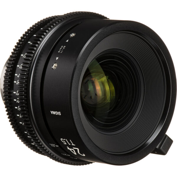 Sigma 24mm T1.5 FF High-Speed Cine Primes with /i Technology (PL Mount, Feet) view 5