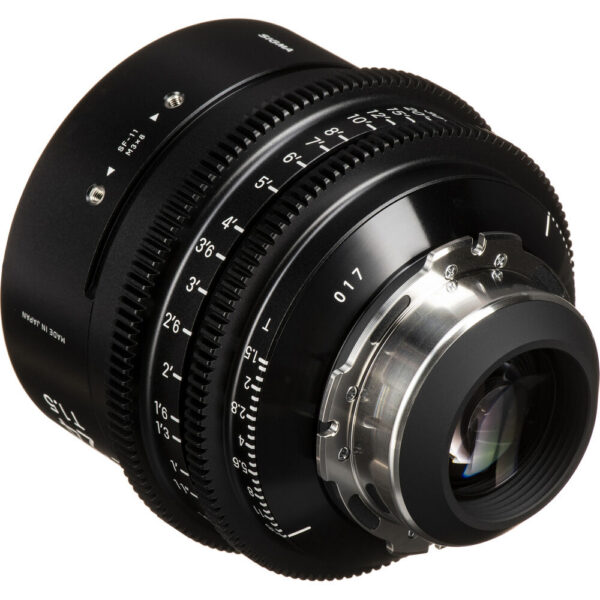 Sigma 24mm T1.5 FF High-Speed Cine Primes with /i Technology (PL Mount, Feet) view 6