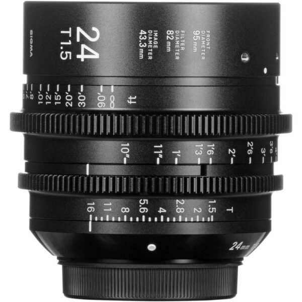 Sigma 24mm T1.5 FF High-Speed Prime (E, Feet)