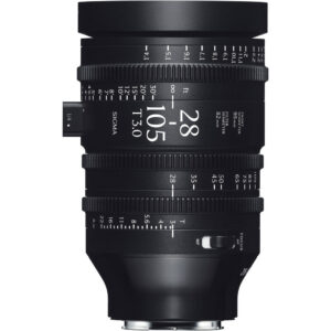 Sigma 28-105mm T3 FF Cine Zoom Lens with AF (Sony E, Feet)