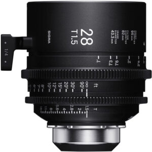 Sigma 28mm T1.5 FF High-Speed Cine Prime with /i Technology (PL Mount, Meters)