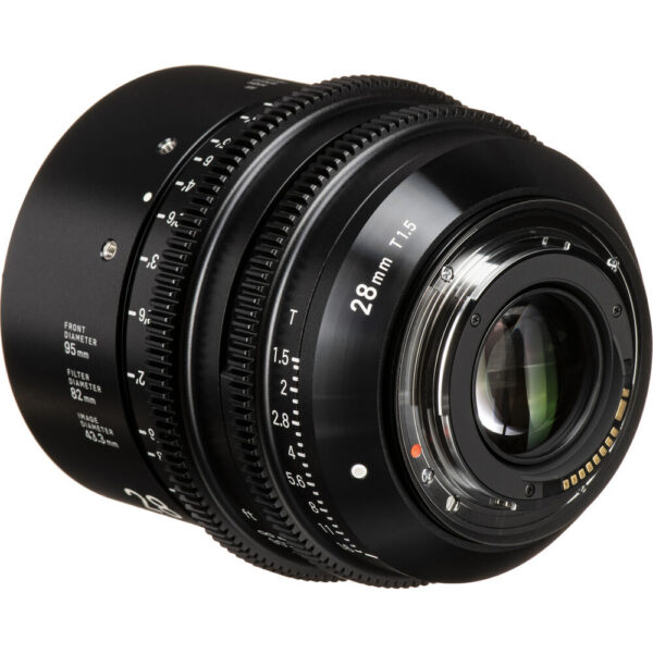 Sigma 28mm T1.5 FF High-Speed Prime (EF Mount) view 6
