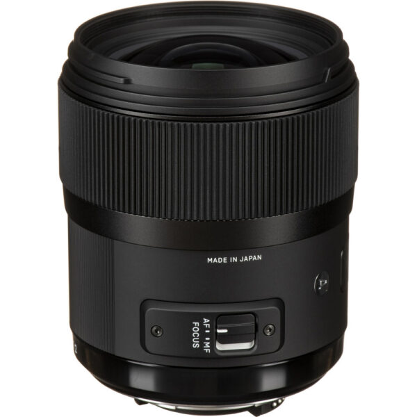 Sigma 35mm f/1.4 DG HSM Art Lens for Nikon F view 4
