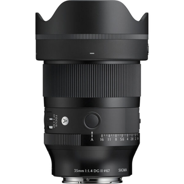 Sigma 35mm f/1.4 DG II Art Lens (Sony E)