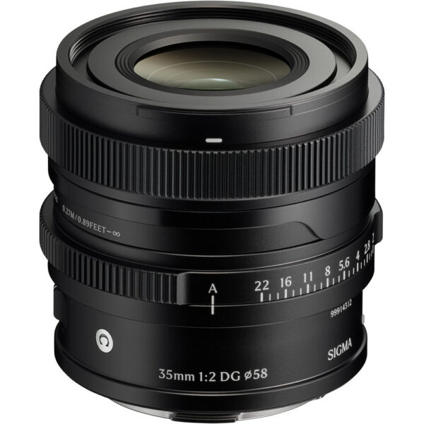 Sigma 35mm f/2 DG Contemporary Lens (L-Mount, Black)