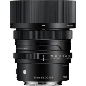 Sigma 35mm f/2 DG Contemporary Lens (Sony E, Black)