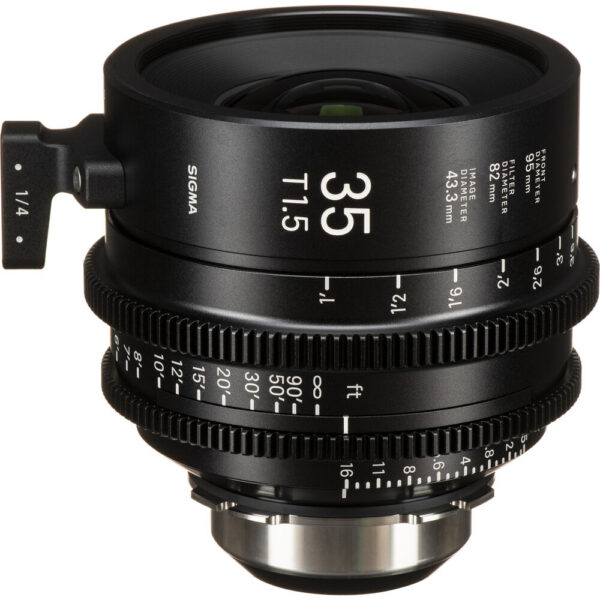 Sigma 35mm T1.5 FF High-Speed Cine Prime with /i Technology (PL Mount, Feet) view 3