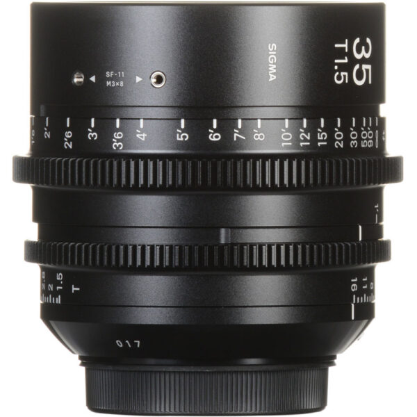 Sigma 35mm T1.5 FF High-Speed Prime (E-Mount, Feet) view 5