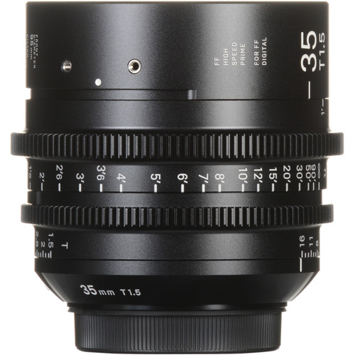 Sigma 35mm T1.5 FF High-Speed Prime (EF Mount, Feet) view 3