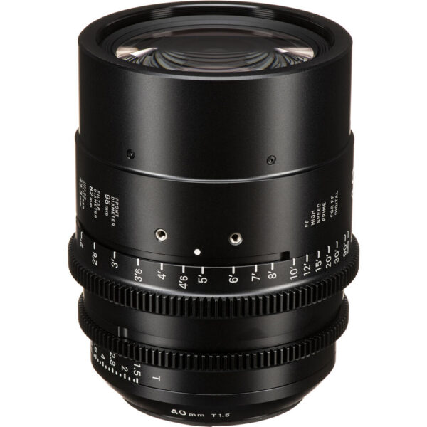 Sigma 40mm T1.5 FF Canon EF Mount High-Speed Prime Lens (Feet) view 4