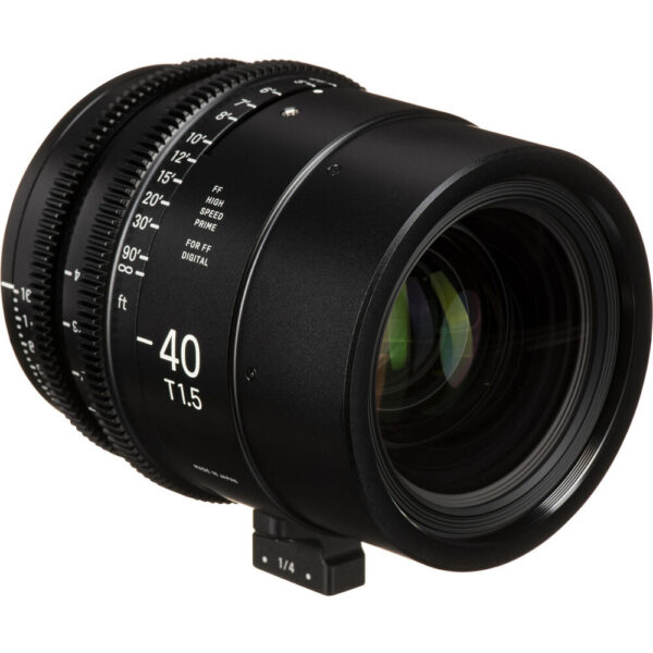 Sigma 40mm T1.5 FF Canon EF Mount High-Speed Prime Lens (Feet) view 5